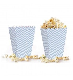 Zigzag Mısır Kutusu Mavi 10lu